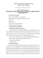 Báo cáo thành tích của Công chức làm công tác văn phòng, thống kê, 1 cửa, tiếp dân, về công tác đảng, đoàn thể, hội luật gia