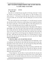 một vài kinh nghiệm trong việc tuyên truyền và giới thiệu sách mới trường tiểu học 