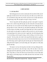 Một số kinh nghiệm nhằm nâng cao chất lượng công tác chủ nhiệm đối với lớp đầu cấp tại trường THCS lương thế vinh – huyện krông ana – tỉnh đăk lăk 