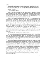 Một số biện pháp phát huy vai trò nhóm trưởng nhằm nâng cao chất lượng trong hoạt động giáo dục thể chất  ở trường Tiểu học