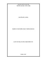 Nghiên cứu hệ thống trợ lý thông minh ảo 