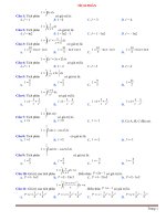 93 Câu Trắc Nghiệm Tích Phân Có Đáp Án Và Lời Giải Update