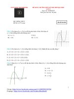ĐỀ KSCL HƯỚNG đến kì THI THPTQG 2020 