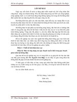 Đồ án Hệ thống điện  Phan hoàng quân