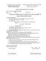 Đồ án Hệ thống điện Tran van cuong