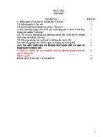 TIỂU LUẬN HAI PHƯƠNG PHÁP sản XUẤT GIÁ TRỊ THẶNG dư TRONG tác PHẨM tư bản của c