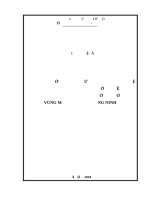 Xác lập cơ sở khoa học ứng dụng công nghệ địa tin học xây dựng cơ sở dữ liệu đánh giá chất lượng môi trường nước mặt vùng mỏ cẩm phả, quảng ninh 