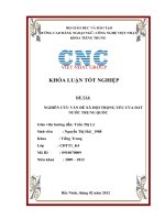 NGHIÊN CỨU VẤN ĐỀ XÃ HỘI TRỌNG YẾU CỦA ĐẤT NƯỚC TRUNG QUỐC