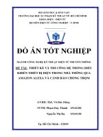 Đồ án Thiết kế và thi công hệ thống điều khiển thiết bị điện trong