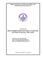 MỘT số BIỆN PHÁP GIÚP TRẺ 5 6 TUỔI học tốt môn GIÁO dục THỂ CHẤT 