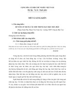 Kỹ thuật đặt câu hỏi trong dạy học hóa học 