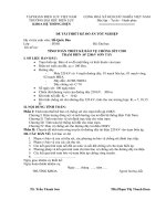 Đồ án tốt nghiệp  Ho quoc bao