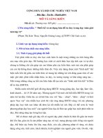 Thiết kế và sử dụng bản đồ tư duy trong dạy toán giải tích lớp 12 