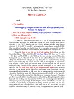 Phương pháp sáng tác một số bài toán trắc nghiệm số phức mức độ vận dụng cao 