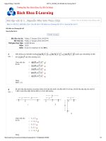 bài tập và đáp án môn vật lý 1, chương 6 7 part 8, đại học bách khoa