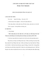 BÁO cáo GIẢIMột số giải pháp của bản thân đưa ra để nâng cao chất lượng giáo dục  chăm sóc nuôi dưỡng trẻ tại trường nầm non