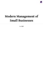 Cadden  lueders modern management of small businesses 
