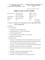 Đồ án Thiết kế và thi công cơ cấu nhận biết, phân loại vỉ thuốc lỗi