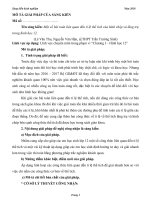 skkn một số bài toán liên quan đến tỉ lệ thể tích của hình chóp và lăng trụ trong hình học 12 