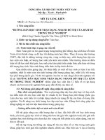 skkn hướng dẫn học sinh nhận dạng nhanh đồ thị của hàm số trong trắc nghiệm