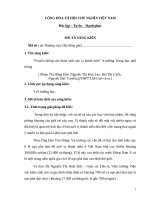 Truyền thông sức khỏe sinh sản vị thành niên ở trường trung học phổ thông 