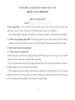 Rèn luyện kĩ năng thuyết trình và kĩ năng độc lập nghiên cứu sáng tạo của học sinh trung học phổ thông qua dạy học trải nghiệm 