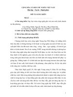 skkn dạy học môn công nghệ lớp 11, 12 gắn với sản xuất, kinh doanh tại địa phương