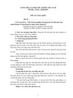 skkn một số kinh nghiệm khi giảng dạy bài đội ngũ từng người không có súng (động tác giậm chân, đứng lại) 