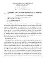 Một số thiết kế hoạt động khởi động tích cực trong giờ học tiếng anh 