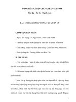 BÁO cáo GIẢI PHÁP CÔNG tác QUẢN lý một số biện pháp bồi dưỡng cho giáo viên khối lá dạy tốt môn giáo dục thể chất 