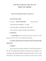 Một số giải pháp trong công tác quản lý, chỉ đạo phong trào thi đua “hai tốt”của trường tiểu học ea bông 