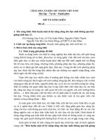 skkn rèn luyện một số kỹ năng sống cho học sinh thông qua bài giảng sinh học 11