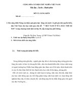 skkn nâng cao hiệu quả giáo dục lòng yêu nước và giữ gìn chủ quyền biển, đảo việt nam cho học sinh qua chủ đề “VIỆT NAM ở nửa đầu THẾ kỉ XIX” trong chương trình lịch sử lớp 10, cấp trung học phổ thông 