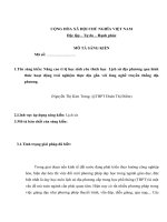 skkn nâng cao tỉ lệ học sinh yêu thích học lịch sử địa phương qua hình thức hoạt động trải nghiệm thực địa gắn với làng nghề truyền thống địa phương 