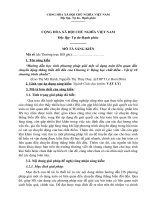 Hướng dẫn học sinh phương pháp giải một số dạng toán liên quan đến chuyển động thẳng biến đổi đều của chương i động học chất điểm – vật lý 10 chương trình chuẩn 