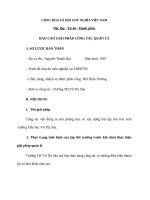 Công tác vận động tu sửa phòng học và xây dựng bãi tập cho học sinh trường tiểu học võ thị sáu  