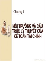 Chương 1 -Môi trường và cấu trúc lý thuyết (1)