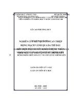 Nghiên cứu kết quả của phương pháp can thiệp mạch vành qua da thì đầu có kết hợp hút huyết khối ở bệnh nhân nhồi máu cơ tim cấp có ST chênh lên