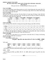 ĐỀ THI CHỌN HSG cấp HUYỆN NH 2018 2019 môn địa 8