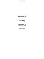 Sơ đồ mạch điện của xe máy exciter 150