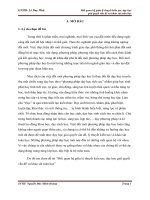 Tiểu luận  Nang cao chat luong day hoc