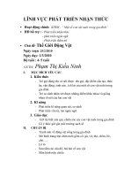 KPKH Mot so dong vat song trong GD