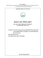 Tự do hóa thương mại trong hiệp định đối tác kinh tế khu vực toàn diện (RCEP)  tác động và các vấn đề chính sách đối với việt nam  