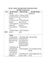 mục tiêu chủ đê bé và các bạn tháng 9 lớp mầm