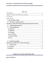 Báo cáo đồ án mạch khuếch đại công suất