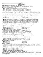 HÓA 10 ôn tập CHƯƠNG 2