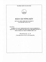 Nghiên cứu quy trình phân hủy policlobiphenyl bằng xúc tác ở nhiệt độ thấp, hạn chế hình thành và phát thải các chất ô nhiễm thứ cấp  