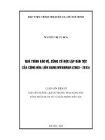 Quá trình bảo vệ, củng cố độc lập dân tộc của Cộng hòa liên bang Myanmar (20032015)