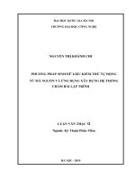 Nghiên cứu phương pháp sinh dữ liệu kiểm thử từ mã nguồn và ứng dụng xây dựng hệ thống chấm bài tập lập trình 