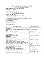 Giáo án dạy hát em búp bê